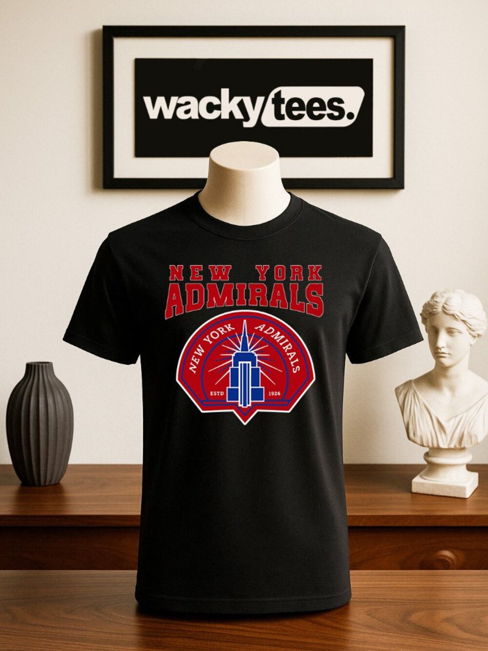 New York Admirals Scott Hunter Hockey Heated Rivalry Graphic Tee Shirt